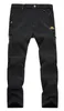 Pantalon de randonnée étanche pour hommes Pantalon de ski de neige doublé de molleton de snow softhell hiver. 240416