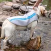 Summer Big Dog Clothes Water Storage Cooling Pet Jacket Vest For Medium Large Dogs Golden Retriever Labrador Sunscreen Clothing 240415