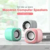 Portable Speakers PC Speaker USB Computer Speaker for Laptop PC Subwoofer Wired Music Player Audio Speakers Deep Bass Sound Loudspeaker