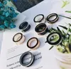 Original Brand Titanium Steel Ring för män och kvinnor Porslinring bröllop Kopiera ring Huanbao Par Gift7924392