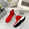 Designer Casual Shoes Platform Hommes Mens femme Shiny Treen Speed Trainer Runner Sneaker Sock Shoe Master en relief Femmes Femmes BBB BOTS