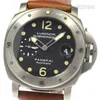 Дизайнерские наручные часы роскошные часы Automatic Watch Men WatchPenerei Diving PAM00025 Дата черный циферблат Автоматические мужские часы _810328WLYP2K