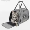 Dog Carrier New Dog Carrier Bag Soft Side Backpack Cat Pet Carriers Dog Travel Bags Airline Approved Transport For Small Dogs Cats Outgoing L49