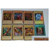 Kaartspellen yuh 100 stuks set box holographic yu gi oh game collectie kinderen jongen kinderen speelgoed 220921 drop levering dhzwr