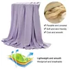 Mantas mantas para el clima alta capacidad de calor específico fibra de bambú hogar bebé absorción transpirable cuerpo