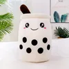 Söt fylld plysch Animal Milk Tea Cup Doll Toys Boba Ragdolls Hemtillbehör Barnens julklappar 35 cm Skickat till sjöss