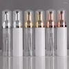 Storage Bottles 500pcs 30ml 50ml Plastic Soap Dispenser Foam Pump Tube Gold Silver Mousses Liquid Dispensers Foaming Bottle