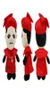 Новый 25 -сантиметровый кардинал Copia Plush Doll Prost Red Singer Druffed Boy Girl Bab