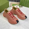 Sneakers de run pour femmes pour femmes couples de transfert d'eau discrète styles imprimés italie plate-forme de chaussures de créateur populaire chaussures de sport de haute qualité taille 34-46