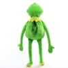 Dessin animé créatif en peluche Kermit Hand Puppet Green Frog Sac Ventrilolisme Toy Toy Doll Gift For Kids