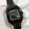 new Square Watches 40mm Stainless Steel Mechanical Watches Case and Bracelet Fashion Mens Male Wristwatch