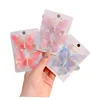 Accessori per capelli mesh clip farfalla clip dolce gradiente bambini ornamenti perle perle Hanfu Hairpin Daily Life