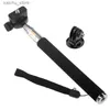 Selfie monopodes extensible METAL MINI SELTIE Stick Z07-1 Adaptateur de bâton de selfie pour GoPro Sticks Sports Action Action Camera ACCESSOIR SELLIE Y240418