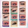 Eyeliner opaco marrone eyeliner gel matita impermeabile lucentezza silkworm eyeliner eyeliner non fiorisce asciugatura rapida blu viola color eye eye gel gel