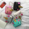 5 styles Chain Sacs Sacs Bling Sequins Cartoon Crossbody Purse Kids Messenger Coin Party Faven Gift C6680