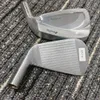 ゴルフクラブZodia Crossing2 Sliver Soft Iron Forged Iron Set 4 5 6 7 8 9 P 7PCS R/S Flex Steel/Graphite Shaft