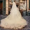 Wedding Hair Jewelry 2 Tier Bridal Veil Luxury Romance Wedding Veil 5M Long Cathedral Style Soft Bridal Illusion with Comb Bride Accessories V126