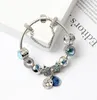 Bright Stars Opal Charm Strands Pan 925 Silver Armband DIY Creative Personality Star Jewelry Whole8920103