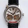 Desginer Mechanical Automatic Watch Men Tourbillon Top Top Mechanal Mechanical Mechanical Clainting 45-мм истинный шампанский золотой циферблат Alligator Gent