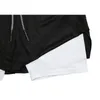 Anime Gym Shorts For Man Double Layer 2in1 QuickDrying SweatabSorbent Jogging Performance Training Athletic 240408