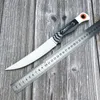 BM Knives 15500 скамейка портативная D2 Blade Steel Steed Hunt Fixed Knife G10 Ручка G10 Наружный кемпинг -охотничий карманный нож EDC Инструмент