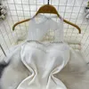 Повседневные платья мода знаменитость Diamond Embeding Bra Dress для женщин сетчат без спины для похудения в трикотаж