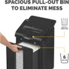 Descunda documentos sem esforço com o Fellowes Automax Micro-Cut 100m Commercial Office Feed Auto Feed 2-em-1 Shredder-Capacidade de 100 folhas para a eficiência máxima