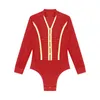 Stage Wear Mens Mesh Long Sleeve Latin Leotard Ballroom Costume Modern Dance Shirts Bodysuit Rumba Samba Competition Clothing