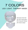 2022 New 7 Colors LED LED LIGHT BEACIER FACEAPY SKANPAY CARE FACE WHITENING MANISE POTHERAPY NECK PDT LED MASK3885675699