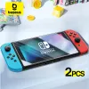 Player Basis 2pcs Schutzmantelglas für Nintend Switch 2019 Screen Protector Film für Nintendos Switch NS OLED Glass