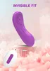 Briefes Mini calcinha vestível Vibrador Remote Control Clitoris Massageie o masturbador Feminino Brinquedos sexuais para mulheres Suprimentos para adultos