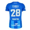 23 24 KRC Genk Mens Soccer Jerseys Heynen Samatta McKenzie M.Tresor D.Munoz Paintil Cuesta Home Blue Рубашки с короткими рукавами униформа