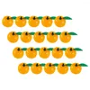 Partydekoration künstliche orange Mandarin Orangen Modell gefälschte Orangess Dekorationen noble Requisiten Simulationsmodelle