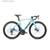 دراجات Twitter Gravel V3 RS24S Disthru-Ax 12142mm Carbon Fiber Road Bicyc Cycling Carban Carban Bike 700*38C L48