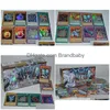 Juegos de cartas Yuh Caja de 100 piezas Holográfica Yu GI OH Game Collection Children Boy Childrens Toys 220921 Drop entrega dhgkz