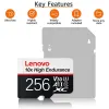 Adapter Lenovo Flash Memory 128GB Micro TF/SD Card 512GB A1 Class 10 1TB SD Memory Card 2TB Memory SD Cards For Android Phone/Dash Cam