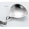 Tea Coffee Honey Drink Adorable Stainless Steel Curved Twisted Spoon U Handled V Handle Jam Spoons 01011 0418