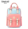 Women039s 15 -calowe laptopy plecaki studenckie dziewczęta szkolne plecaki dla nastoletniej gimnazjum Mochila Travel Pink 2011189034558