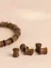 Bracelet en bois de santal vert naturel Strand pour les hommes jouant avec des perles de Bouddha Running Rings Bamboo joints Bracelets élevés Femmes