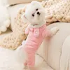 Hundkläder Cartoon Pet Clothes Halloween Jumpsuits For Dogs Clothing Liten Pink Cute Costum Autumn Winter Boy Girl Products