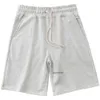 Mäns shorts beskurna shorts Mens byxor Terry Sport Shorts Trendiga herr och kvinnors avslappnade byxor mångsidiga sommar raka byxor