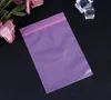 Pink PE Self Sealing Bag Anti Static Mobile Phone Data Cable Phone Case Seal Packing Bags Colour Thick Plastic Zipper Bag