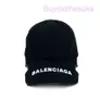 Designer Baseball Hat Embroidered Summer Fashion Ball Cap Belenciagaa Notch Visor Logo Baseball Cotton Hat Black Hat One Size mwl7QXE