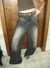 Jeans pour femmes Tawaaiw gothique vintage maman femmes hautes pantalons larges de denim