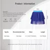 Skirts Womens Tiered Ruffle Tulle Skirt Ballet Dance Training Performance Costume Adult Solid Color High Waist Casual Daily Wear