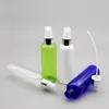 Opslagflessen 30 stks 200 ml lege blauw groene parel doorzichtige plastic fles zilveren spray aluminium pomp parfum cosmetische verpakkingen