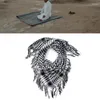 Halsdukar religiös vuxen keffiyeh huvudduk turban gittermönster arab halsduk utomhus för manlig cykel hårtillbehör