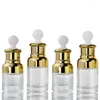 Storage Bottles 100pcs/lot 20ml 30ml 50ml Empty Clear Square Glass Eye Dropper Perfume 1oz Transparent Vials