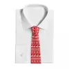 Bow Ties Christmas Gift Tie 3D Print Animal Wedding Nove Casual för vuxen grafisk krage slips