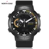North Edge Hornet Outdoor Exercices World Time Stopatch Count Down Down Cycling Watch Men's Outdoor Sports Watch